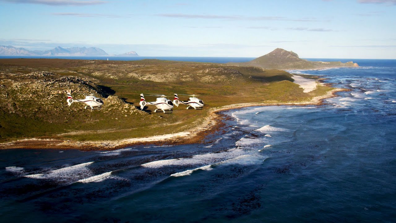 Scenic Helicopter Flight over Cape Town, South Africa