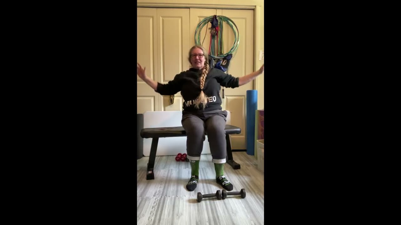Seated Shoulder Super Set Routine