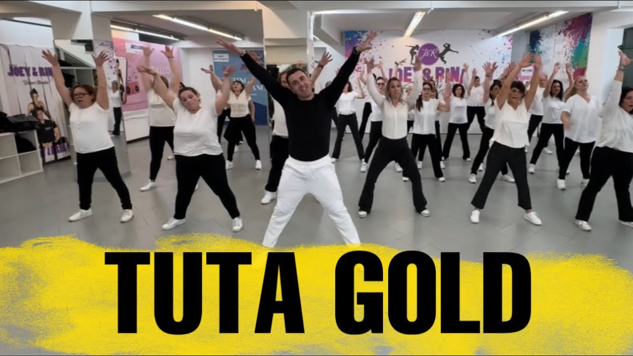 TUTA GOLD Mahmood Coreo Joey&Rina || TUTORIAL || Balli di Gruppo 2024 Socialdance