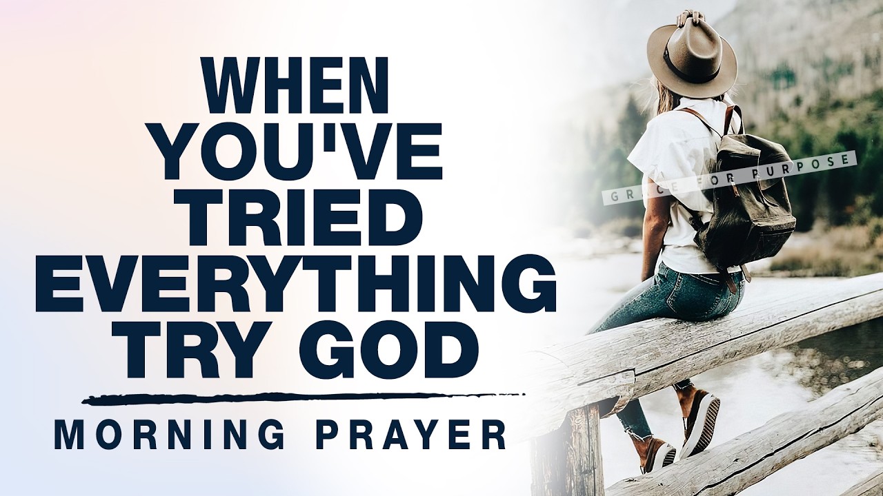 Its Not Falling Apart, Its Falling Into Place (Trust God's Plan) | Blessed Morning Prayer