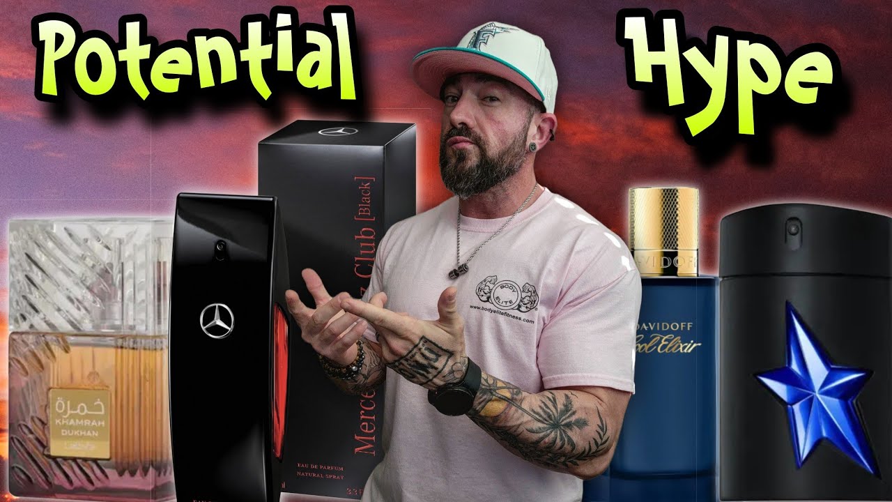 NEW FRAGRANCES! Lattafa Khamrah Dukhan, Mercedes Club Black EDP, Davidoff Cool Elixir, A*MEN Stellar