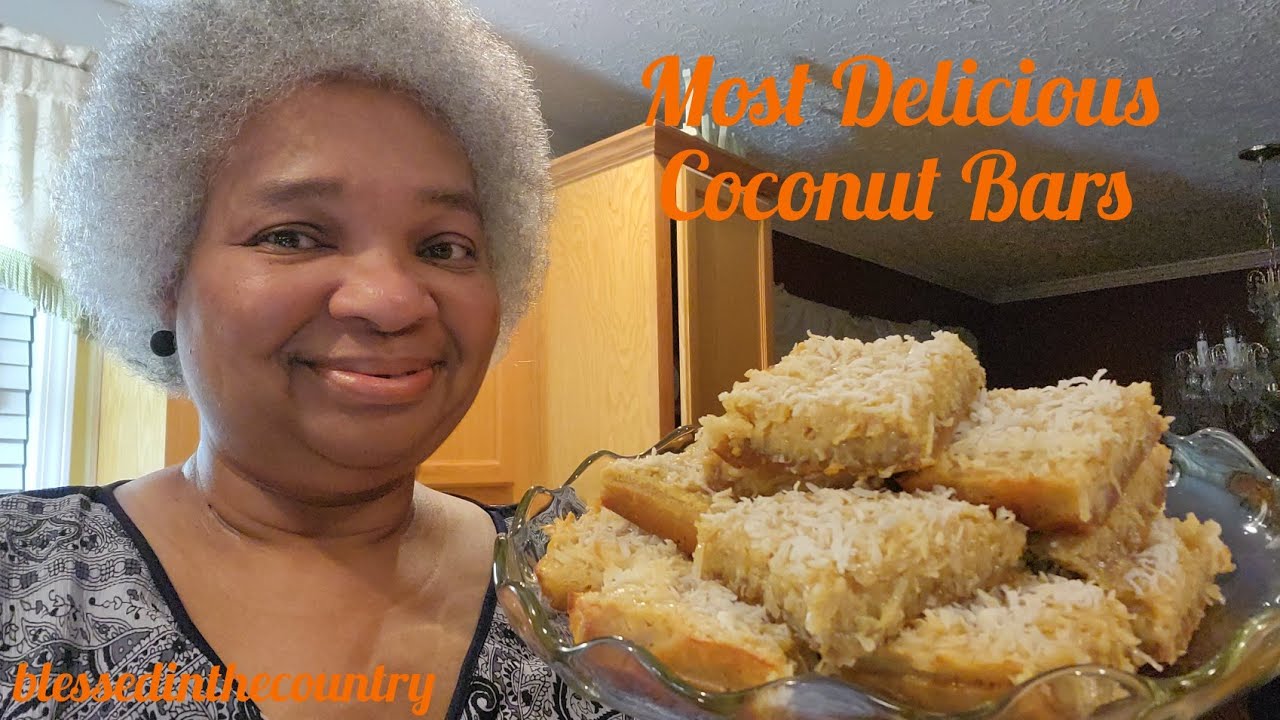 Coconut  Bars