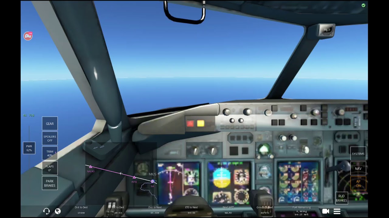 CARIBBEANAIRLINES 454 IFR FLIGHT SYCJ-TNCM-MKJP-MWCR FULL FLIGHT