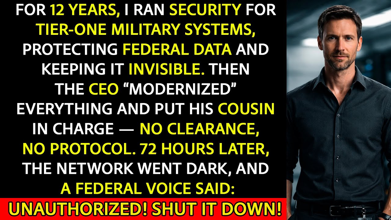 They Fired Me for the CEO’s Cousin — Then Federal Systems Went Offline