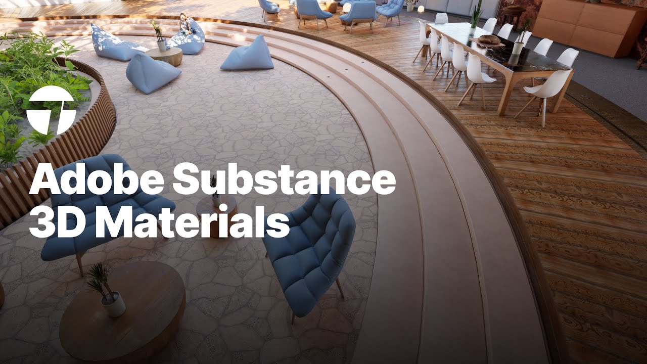 Использование материала Adobe Substance 3D | Учебное пособие по Twinmotion