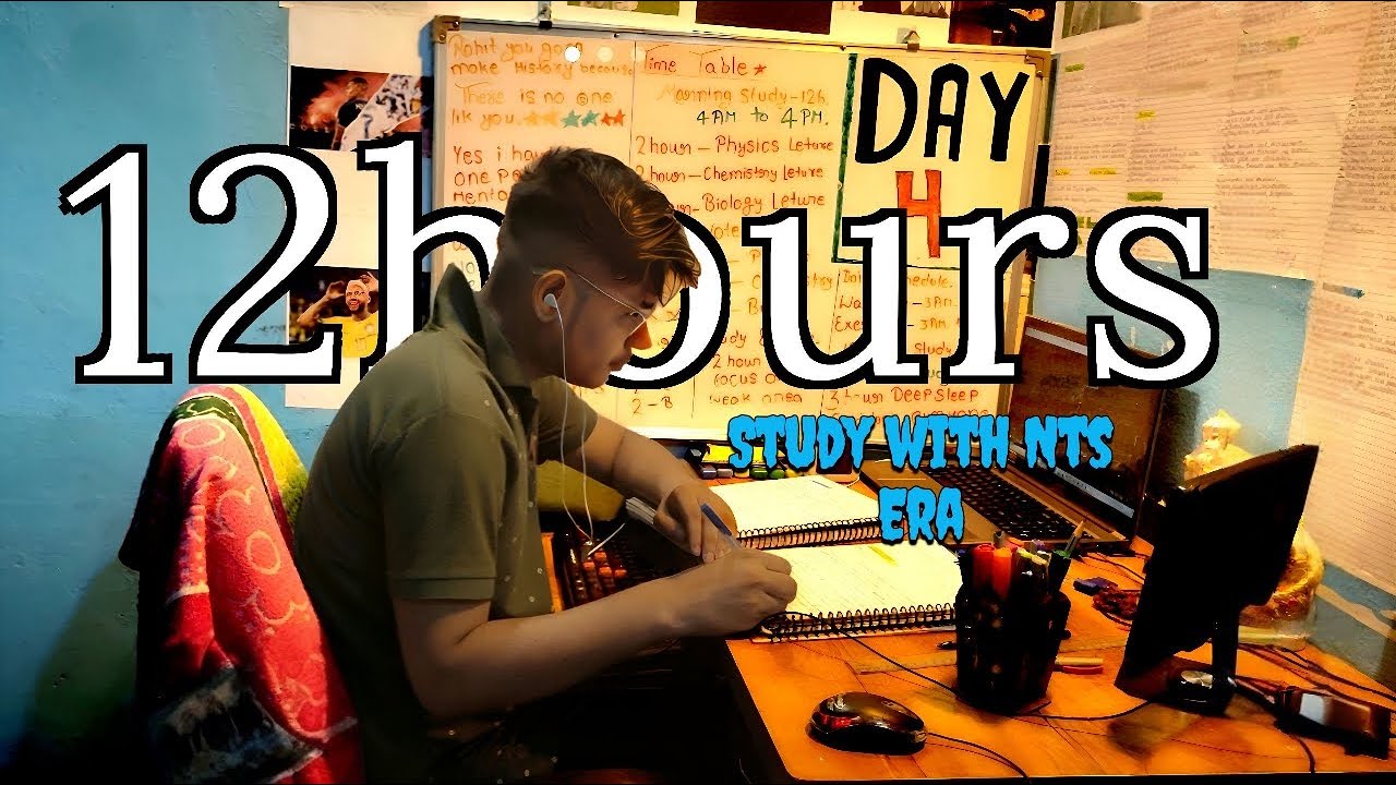 🎧 LIVE 12-Hour Study With Me 📚 | Rainy UK Ambience 🌧️ | Focus & Deep Work | Pomodoro timer