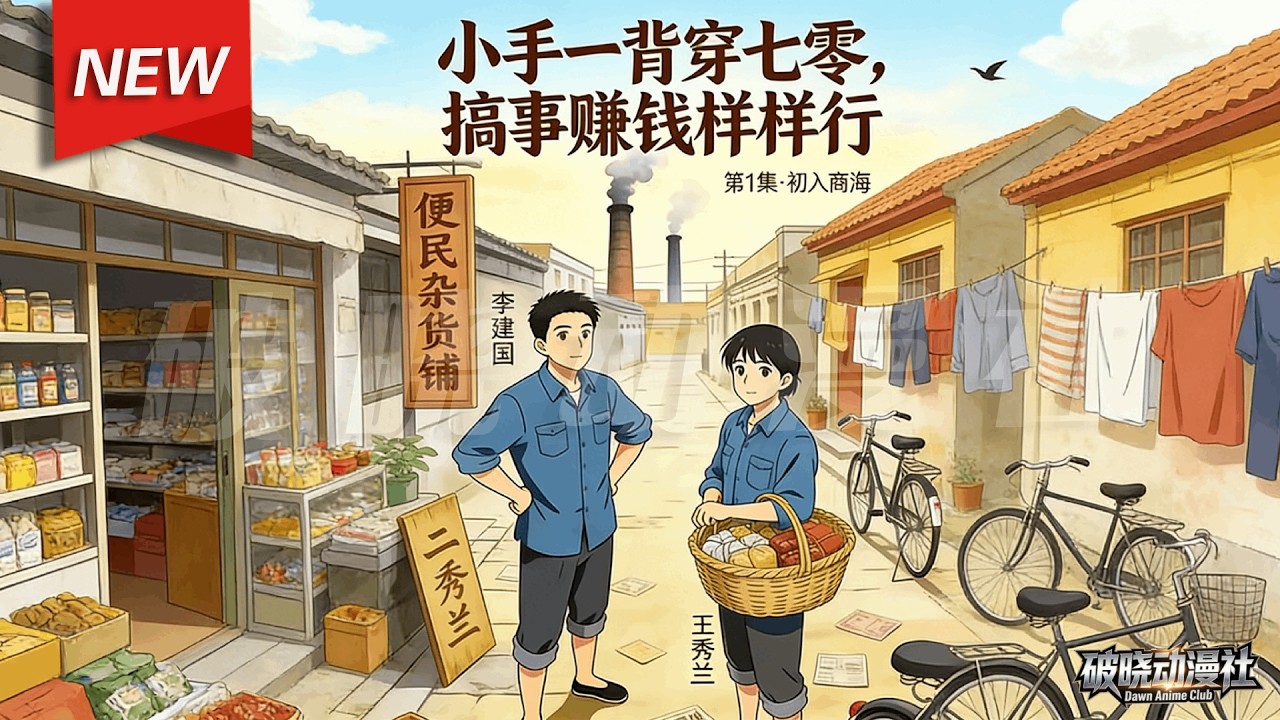 MULTISUB📢新番上线《小手一背穿七零，搞事赚钱样样行》第1~60集丨苏晚意外穿成七零年代乡下孤女，手握现代赚钱脑，立誓要在七零活出个人样，搞事赚钱样样不落！#漫剧 #破晓动漫社
