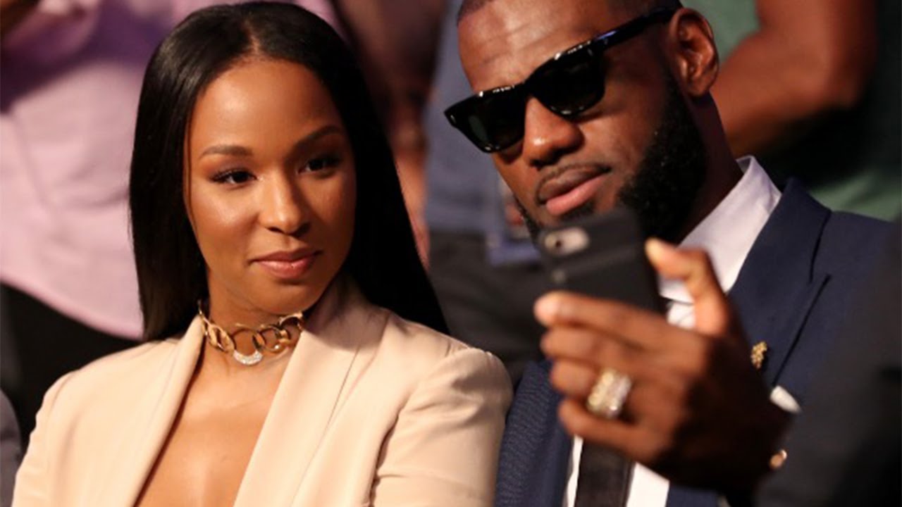 Lebron James: The Beautiful Sweet Love of Lebron James and Savannah Brinson James 😍