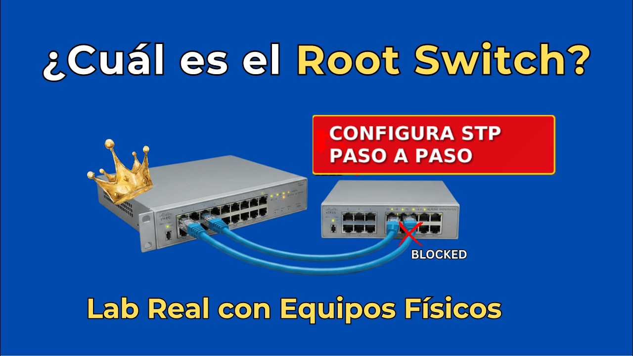 Spanning Tree Protocol (STP): Configuración y Verificación en Switches Cisco Reales