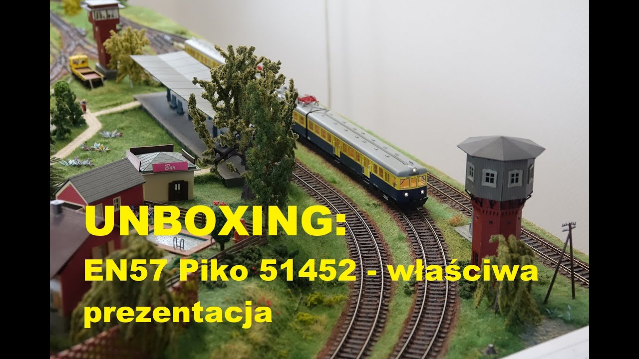 UNBOXING: EN57 Piko 51452 - właściwa prezentacja