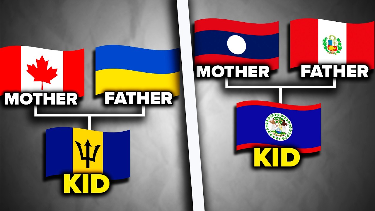 ALL Flag Family Trees 👨‍👩‍👧‍👦 | Compilation