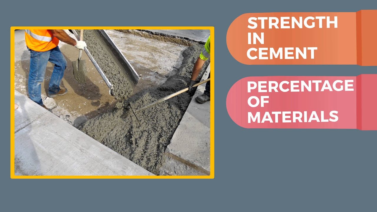 Ambuja Cement - Scientific Method of Mixing Elements