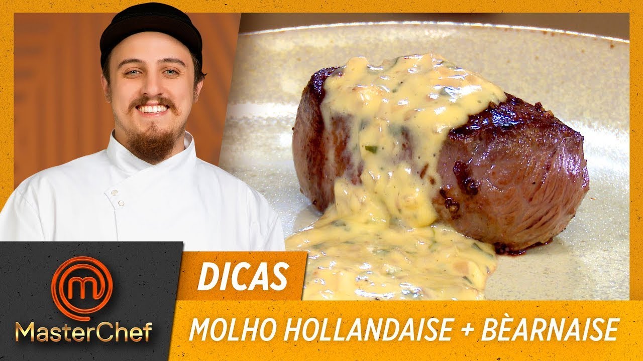 MOLHO HOLLANDAISE e MOLHO BÉARNAISE com Ravi Leite | DICAS MASTERCHEF