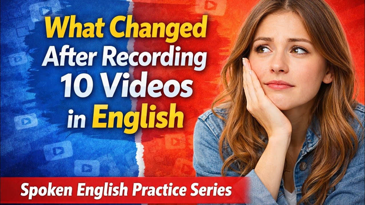 What Changed After I Spoke English for 10 Videos || Self Improvement Challenge || Spoken English ||