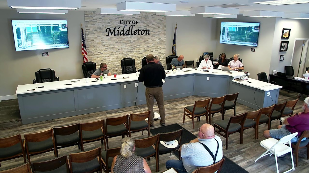 Middleton City Council Meeting - 8-6-2025