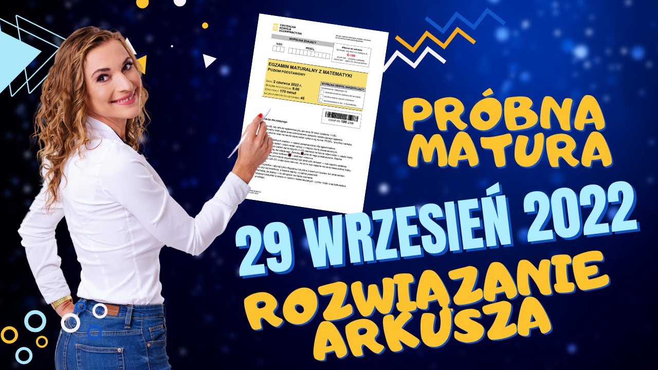 Rozwiązania próbna matura CKE matematyka 29 września 2022