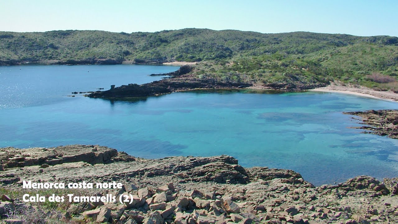Menorca costa norte  Cala des Tamarells 2 (Tamarells del nord)