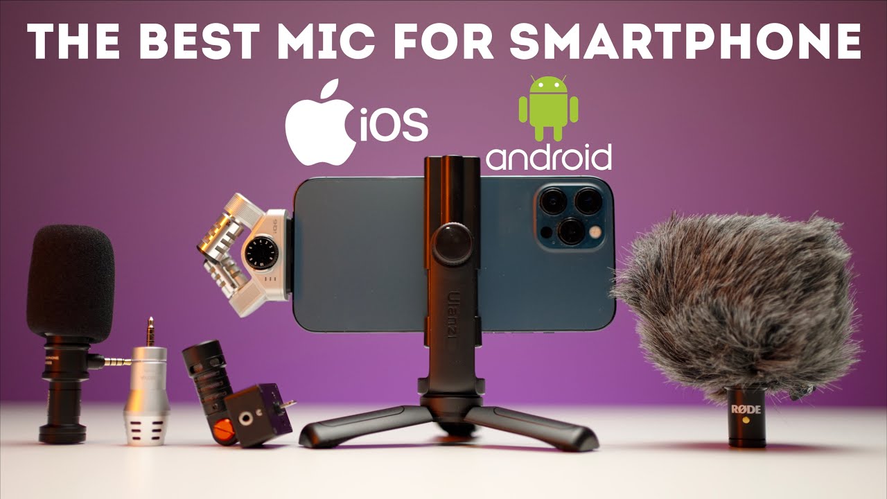 The best microphone for iPhone and Android smartphones review & comparison RØDE, Zoom, Comica, Boya