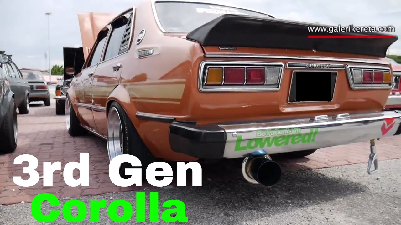 Penang Retro Fest 2016 | Toyota Corolla KE | Реставрация, модифицированные KE30, KE50, KE40