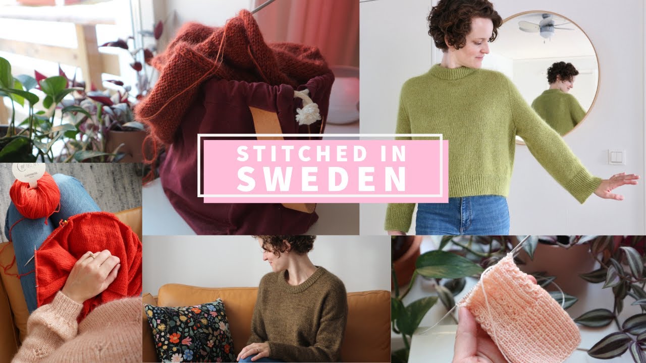 Two finished sweaters | sharing all of my WIPS | Test knit | and a tiny bit of sewing | Episode 113