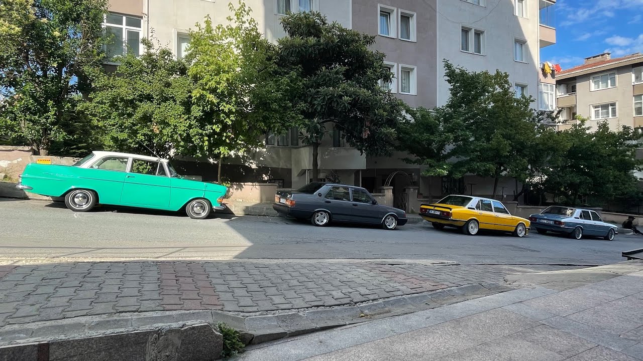 Opel Rekord 1962,Tofaş Şahin 1992,Bmw E12 1978 inceleme videosu