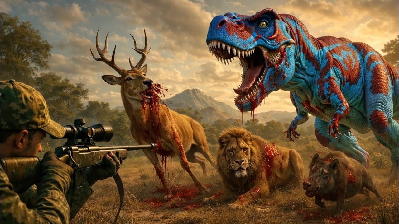 dinosaur hunter 3d android gameplay