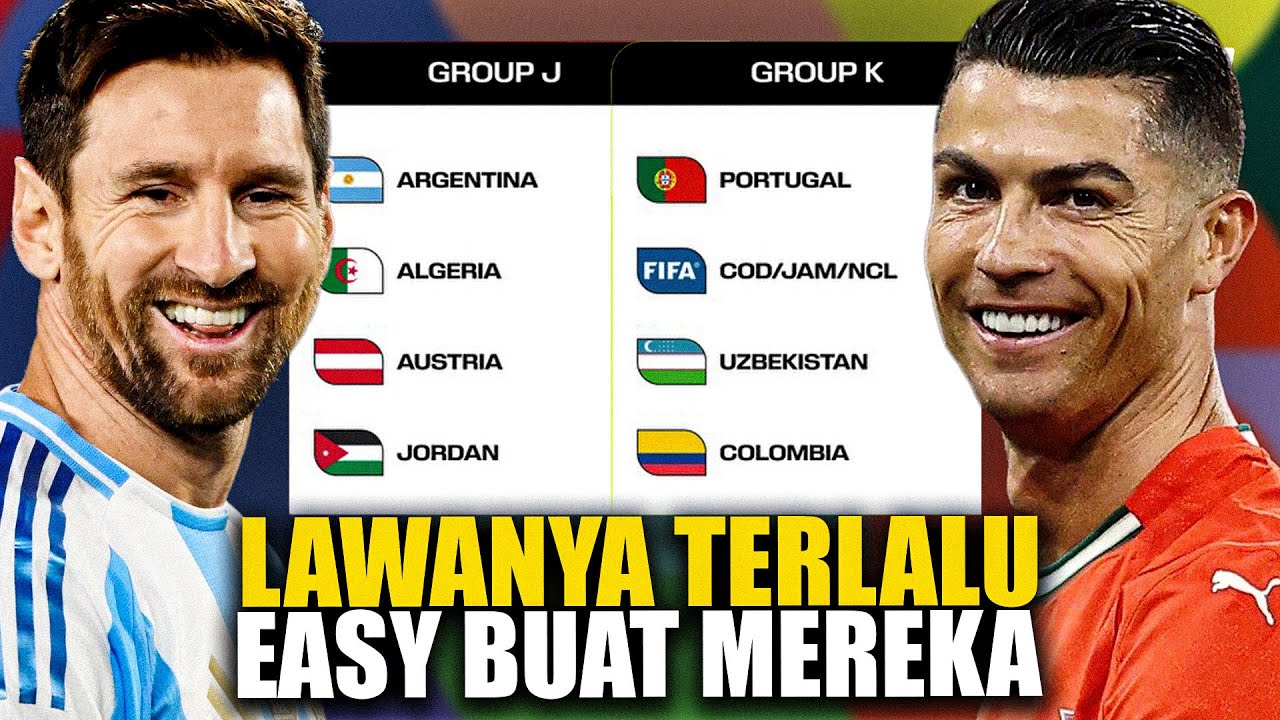 GAMPANG AMAT!? Negara-Negara Ini Dikasih Grup Mudah Di Piala Dunia 2026