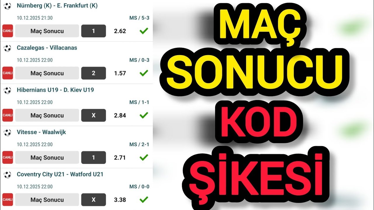 G&Uuml;NCEL EN SAĞLAM KOD ŞİKESİ 💯 | BANKO MA&Ccedil; SONUCU  BULMA TAKTİĞİ ✅✅@BahisKul&uuml;b&uuml; 