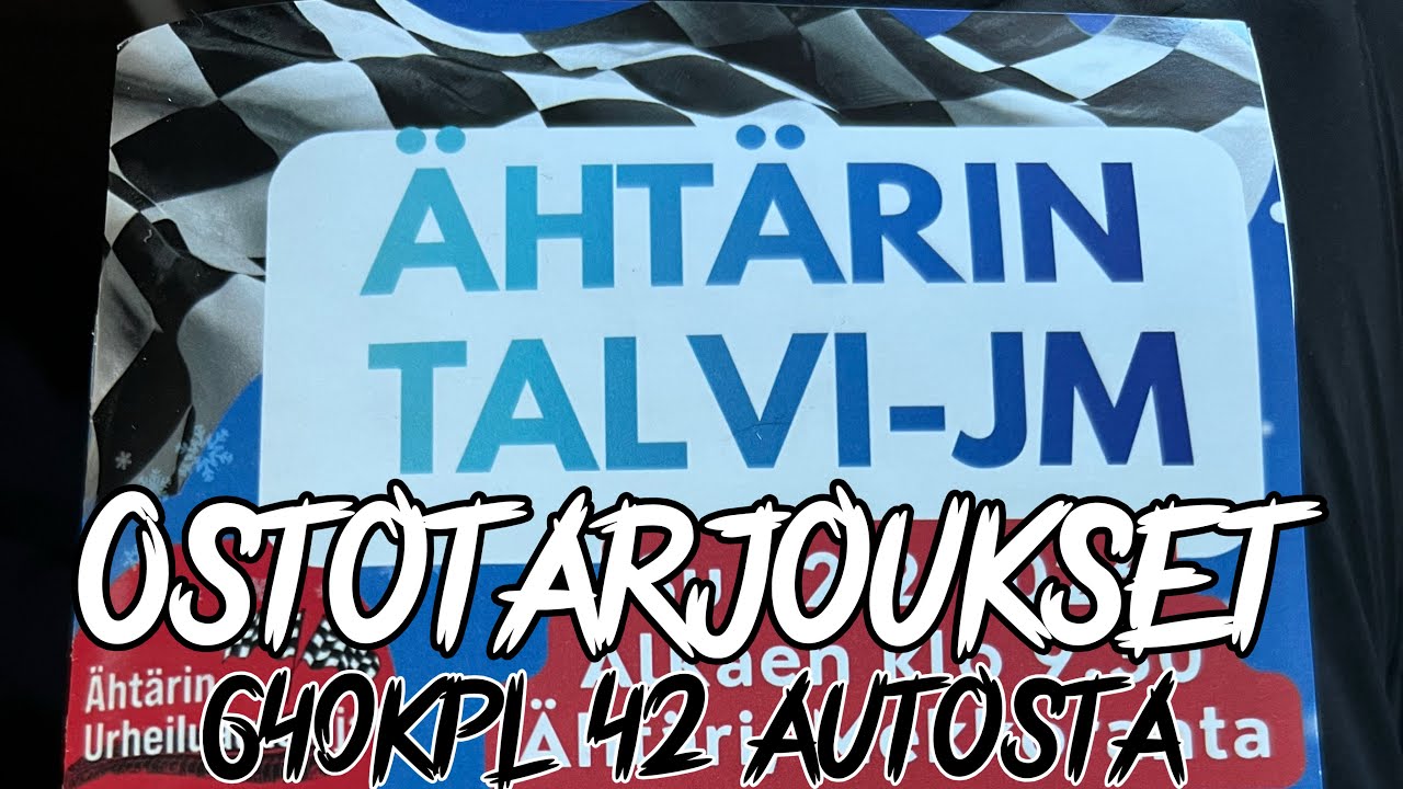 Ähtärin TALVI-JM ostotarjoukset