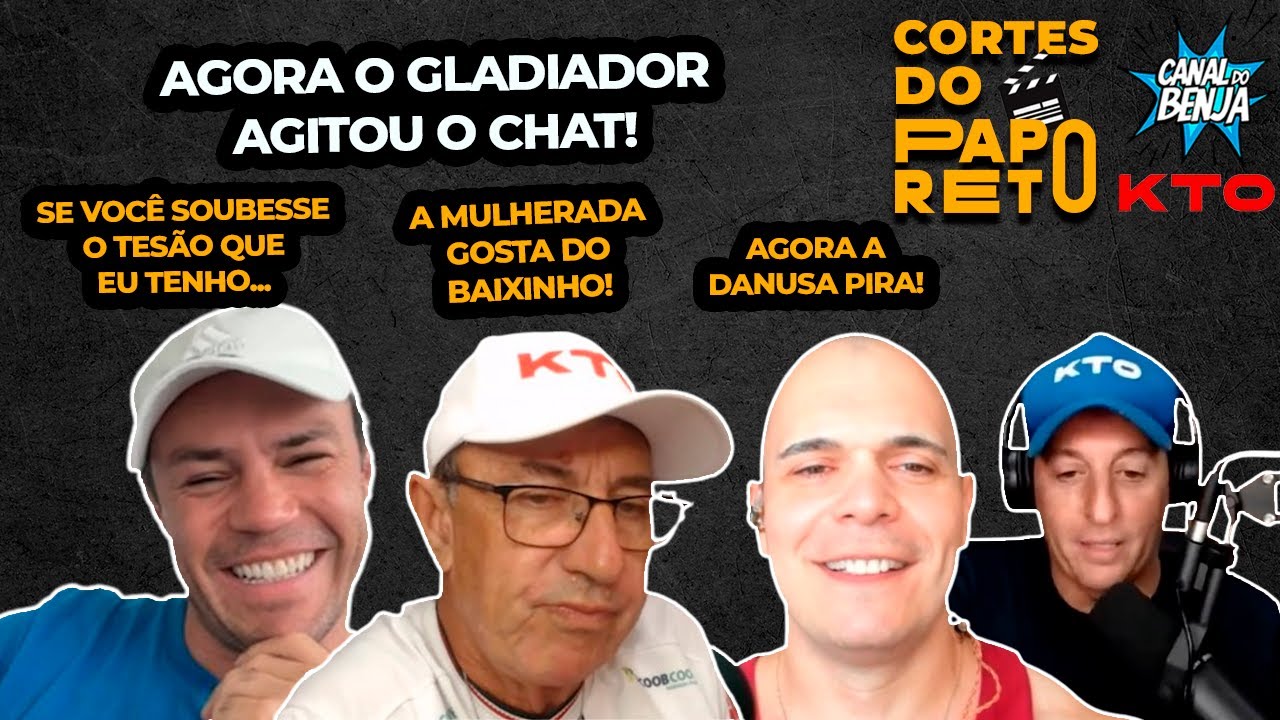 AGORA O GLADIADOR AGITOU O CHAT! - 129 CORTE DO PAPO RETO