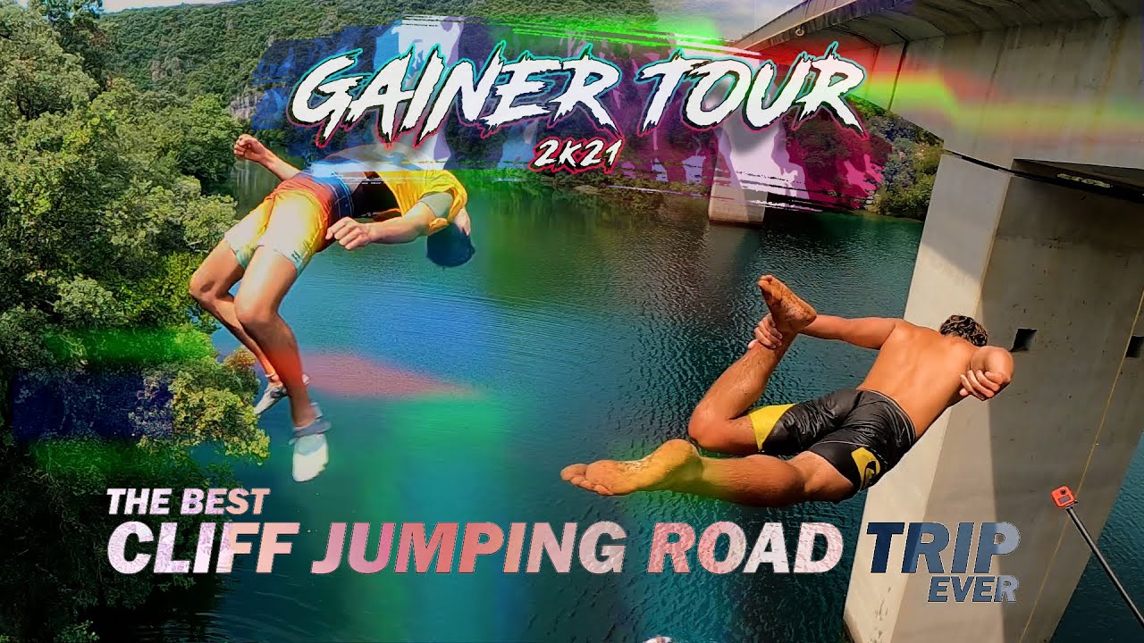GAINER TOUR 2021 RECAP // cliff jumping south of france