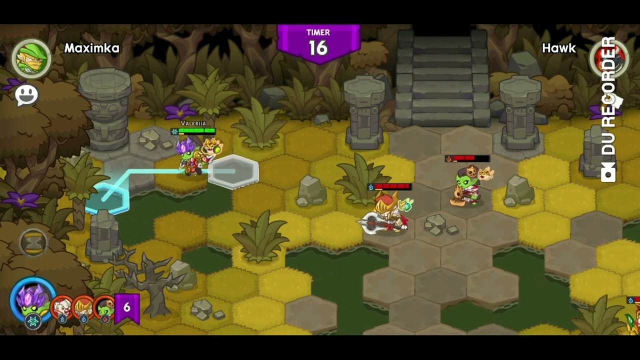 PvP Faraland. Game with one hero.