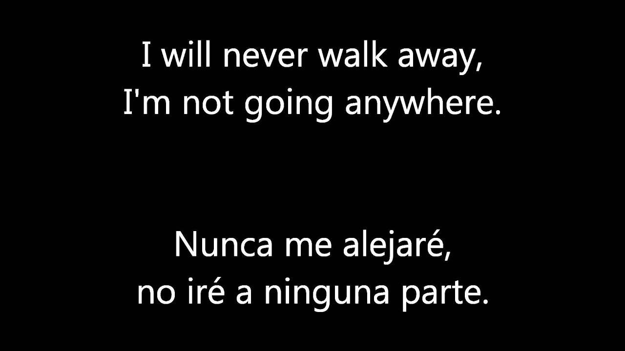 I'm not going anywhere - Anthem Lights (Lyrics and sub)