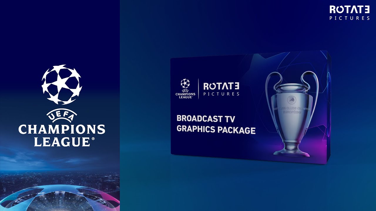 UEFA Champions League Broadcast TV Graphics | Season 2021-22 Update