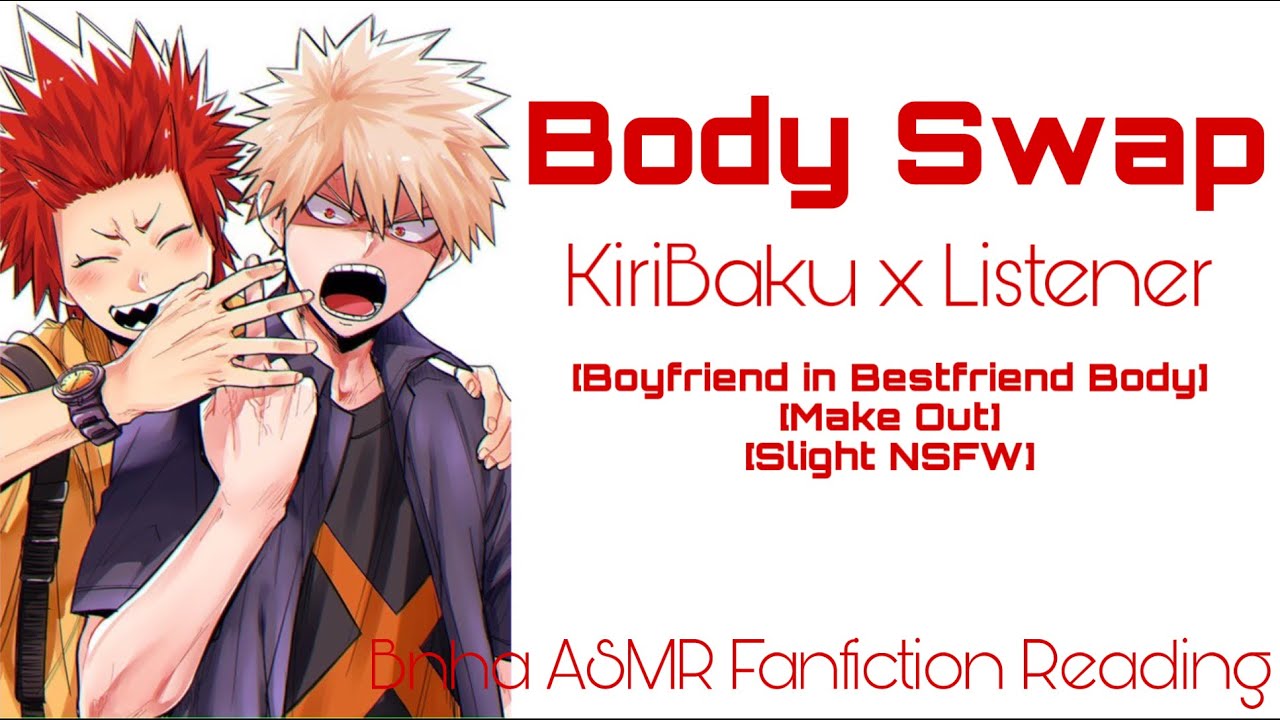 Making out with your boyfriend..in his best friend Body?? | Kiribaku x Listener | BNHA ASMR