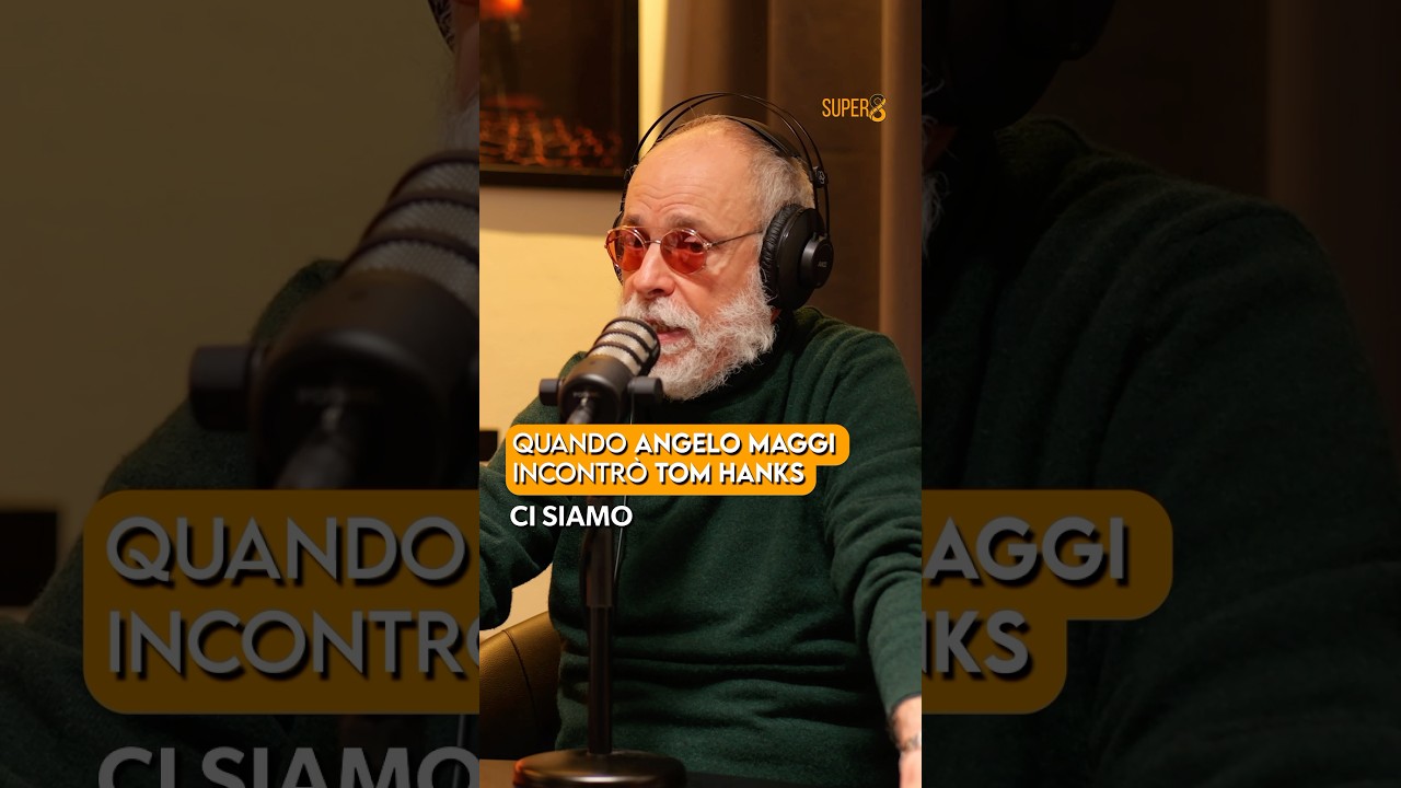 Quando ANGELO MAGGI incontr&ograve; TOM HANKS