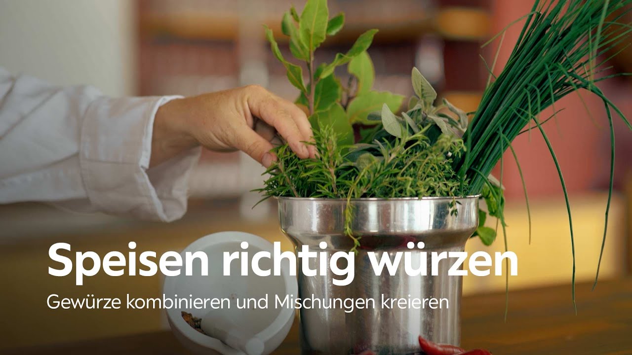 Richtig w&uuml;rzen - Gew&uuml;rze kombinieren und Gew&uuml;rzmischungen selber machen - XXXLutz