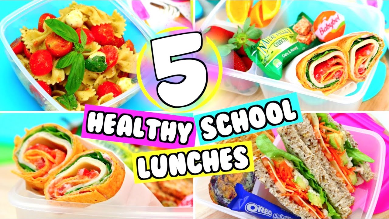 5 DIY EASY SCHOOL LUNCH IDEAS! YUMMY LUNCH IDEAS FOR SCHOOL!