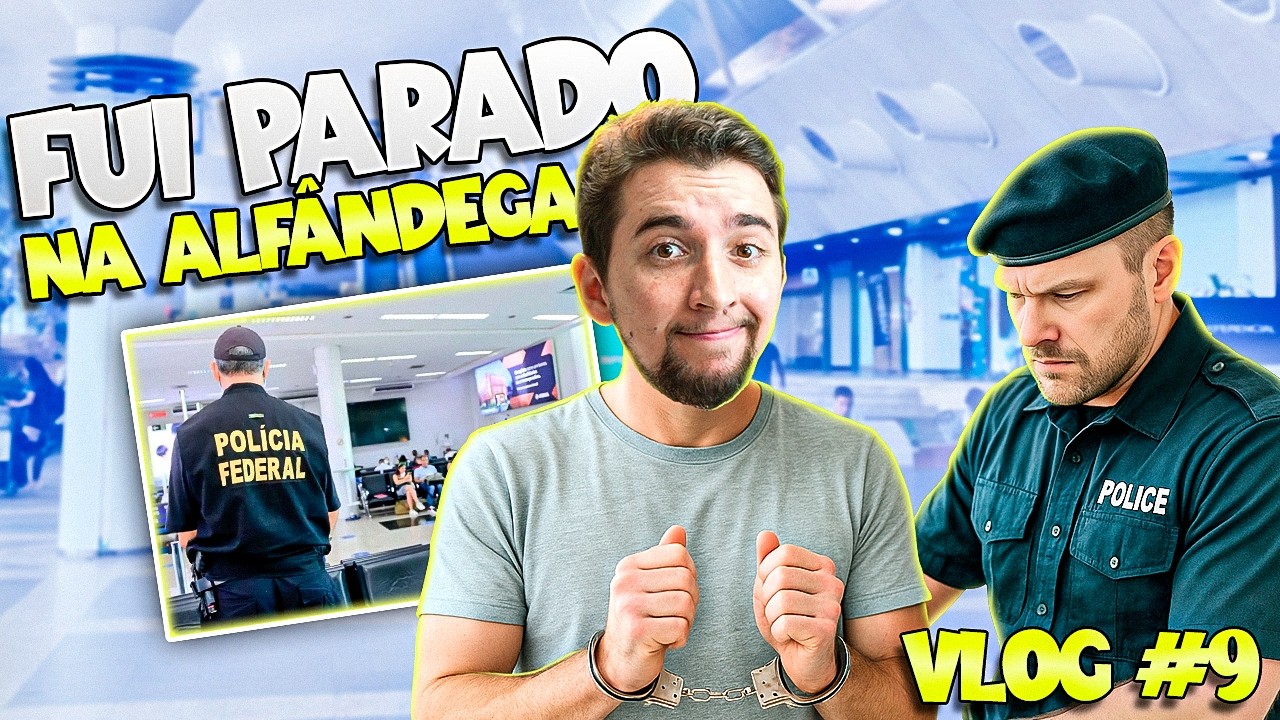 DEU RUIM! Fui parado na ALFÂNDEGA ao CHEGAR NO BRASIL! Como funciona?