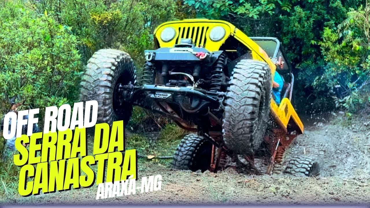Trilha de Jeep na Serra da Canastra Araxá-MG #offroad4x4 #mud #offroading #trilha #adventure #4x4