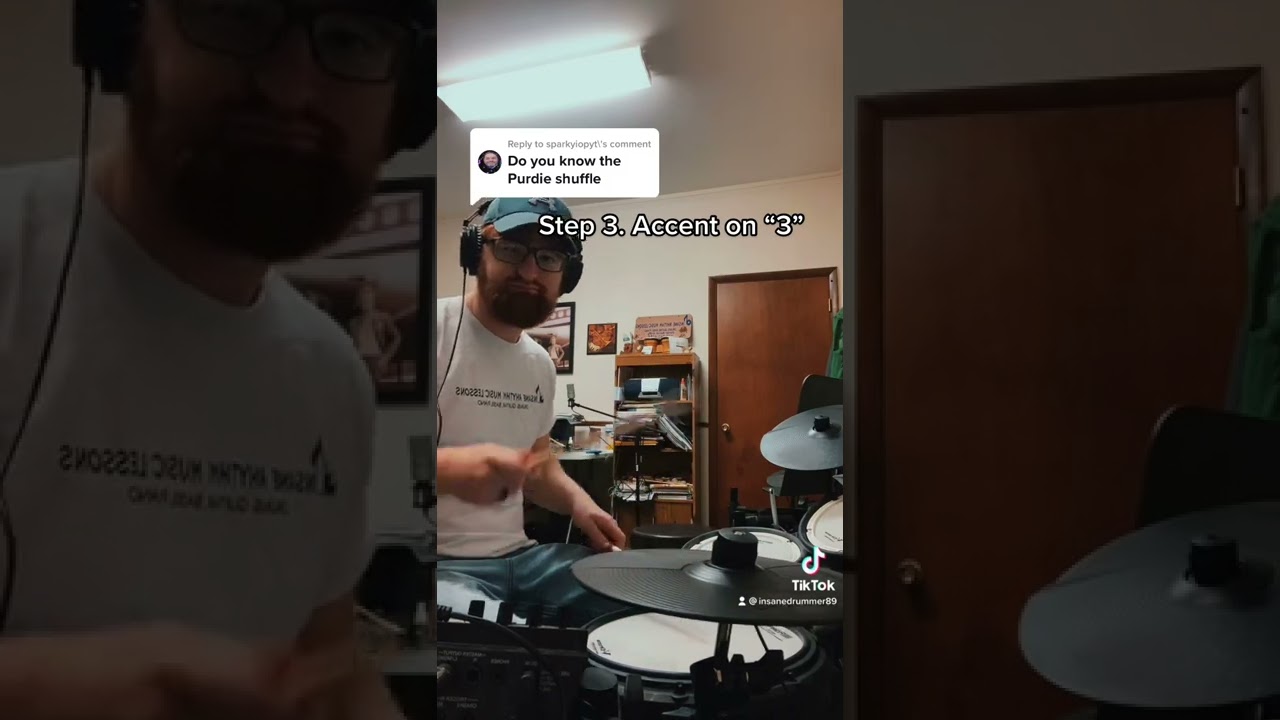 How to Play the &ldquo;Purdie Shuffle&rdquo; (Drum Lesson)