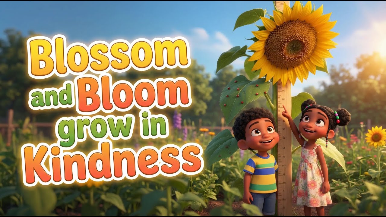 Blossom & Bloom Grow in Kindness 🌼 | Christian Songs & Stories for Kids