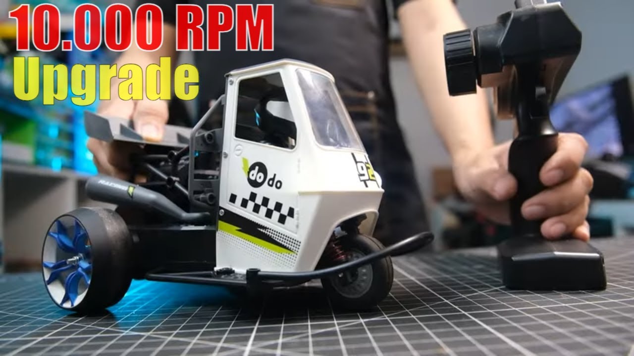 Nâng cấp xe 3 bánh với động cơ 130 10.000 RPM