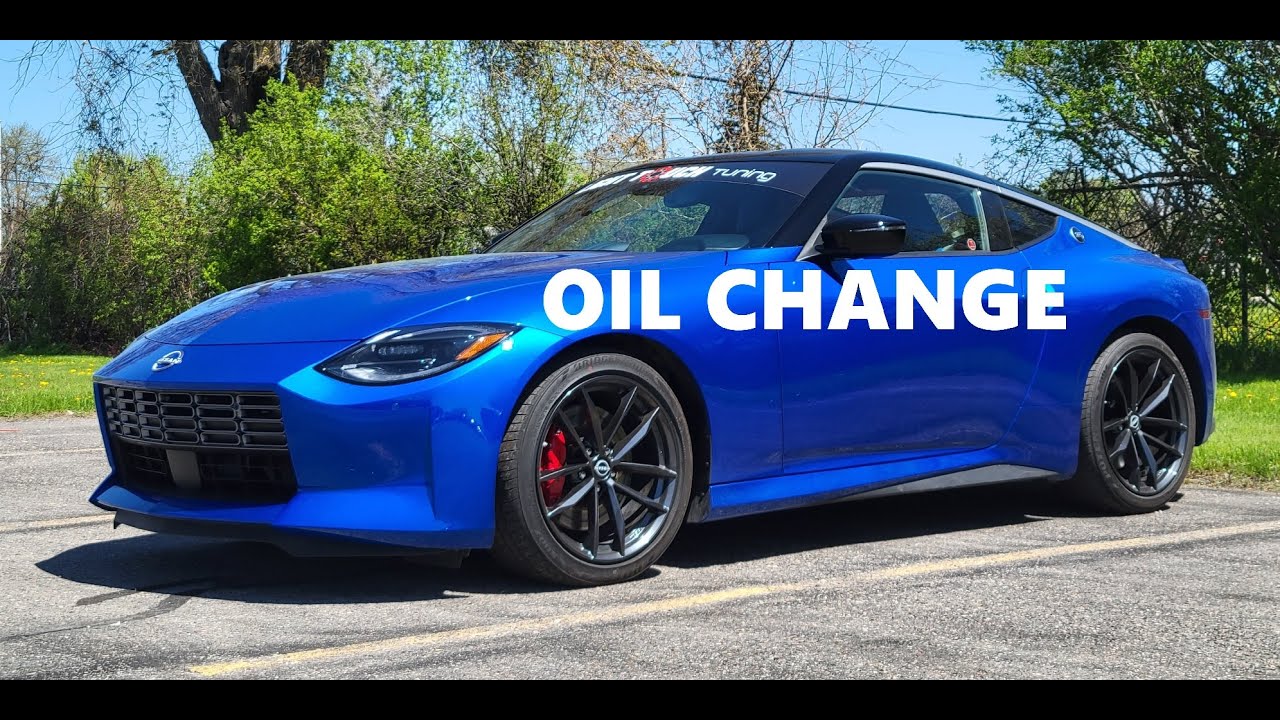 How to change the oil on your Nissan Z