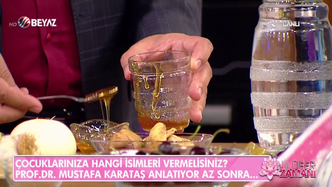 Peygamber Efendimizin tavsiyesi bal şerbeti