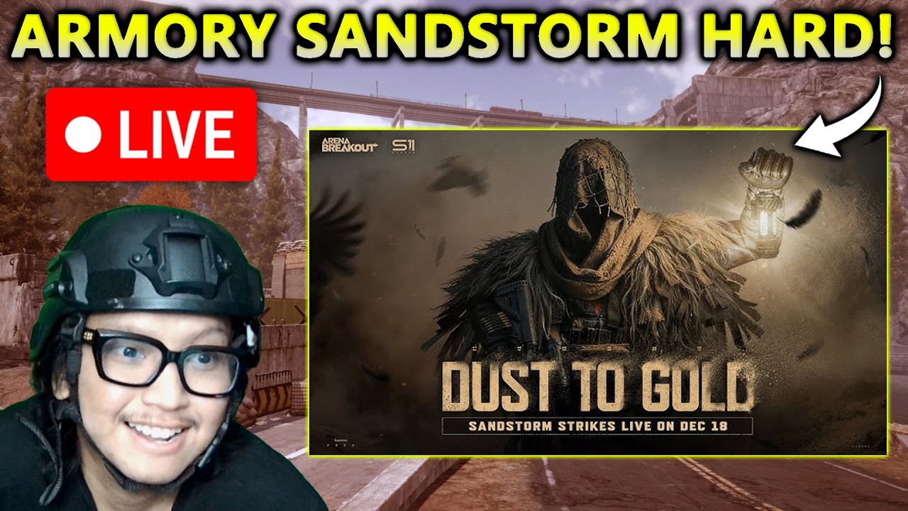 🔴LIVE MODE HARD !! ARMORY SANDSTORM