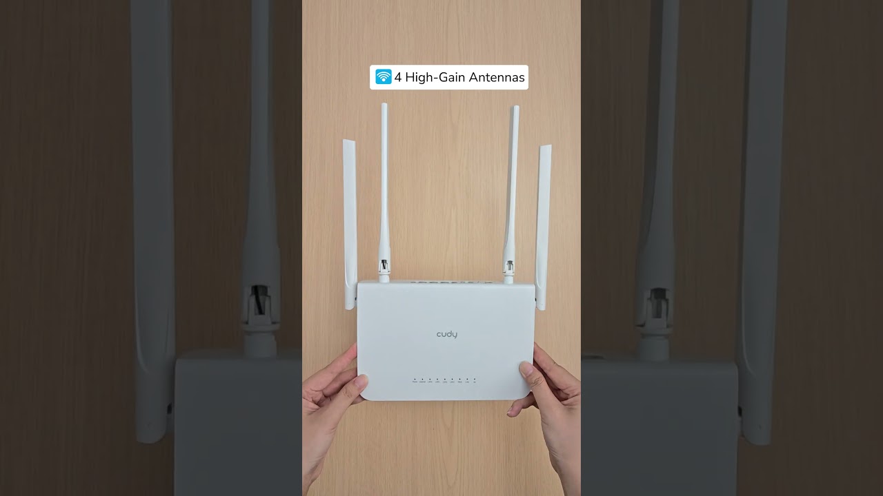 Unbox Cudy AC1200 Gigabit WiFi Router (WR1300) &mdash; speed, style, and smooth streaming! #wifi #router