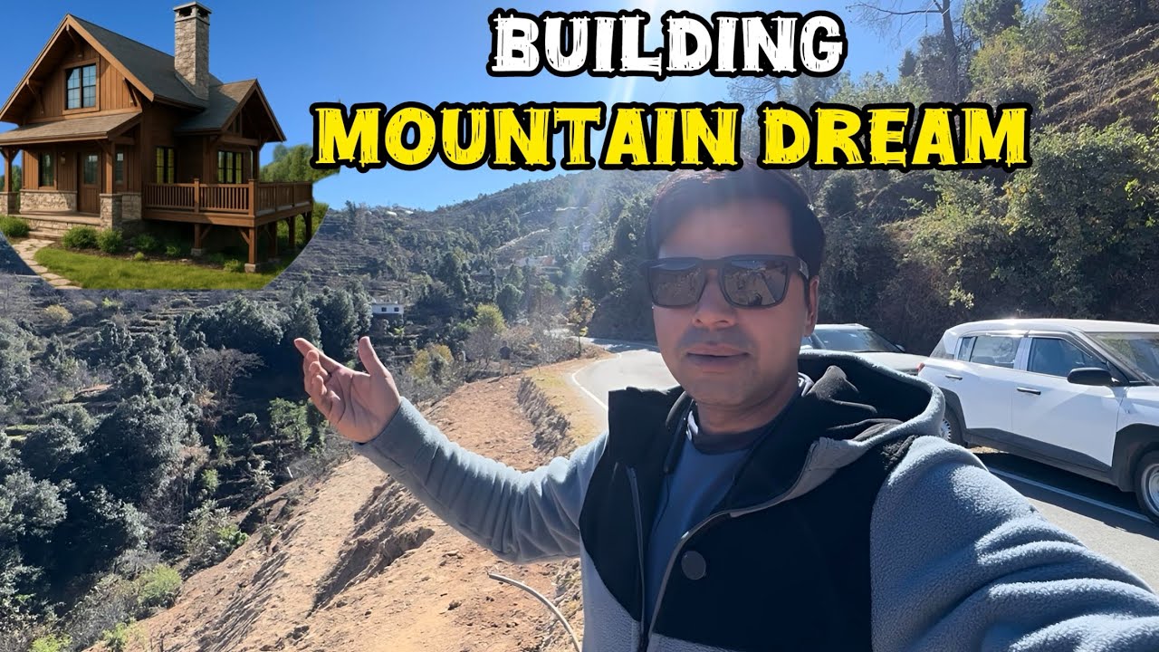Mukteshwar मे एक नए Dream Home की शुरुआत | Mountain Cottage Construction in Mukteshwar #uttarakhand 