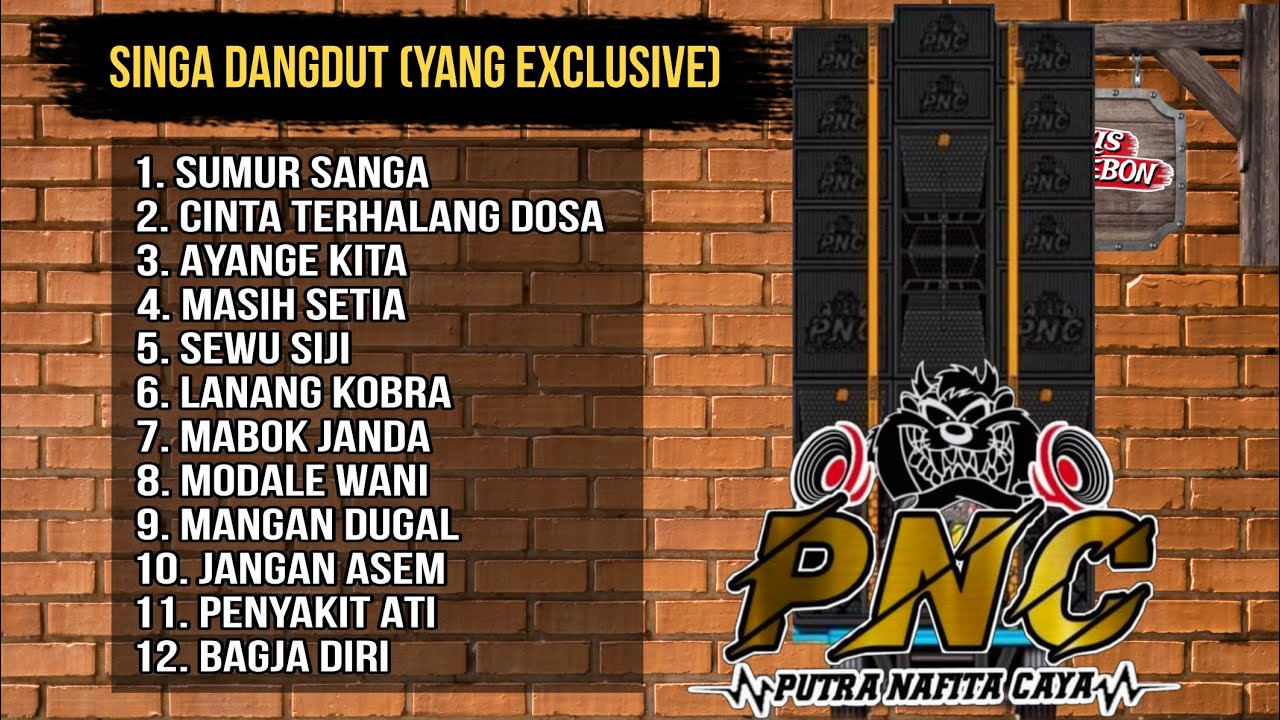 Singa Dangdut (Yang Exclusive) PNC PUTRA NAFITA CAYA - FULL ALBUM PILIHAN PALING HITS 2024