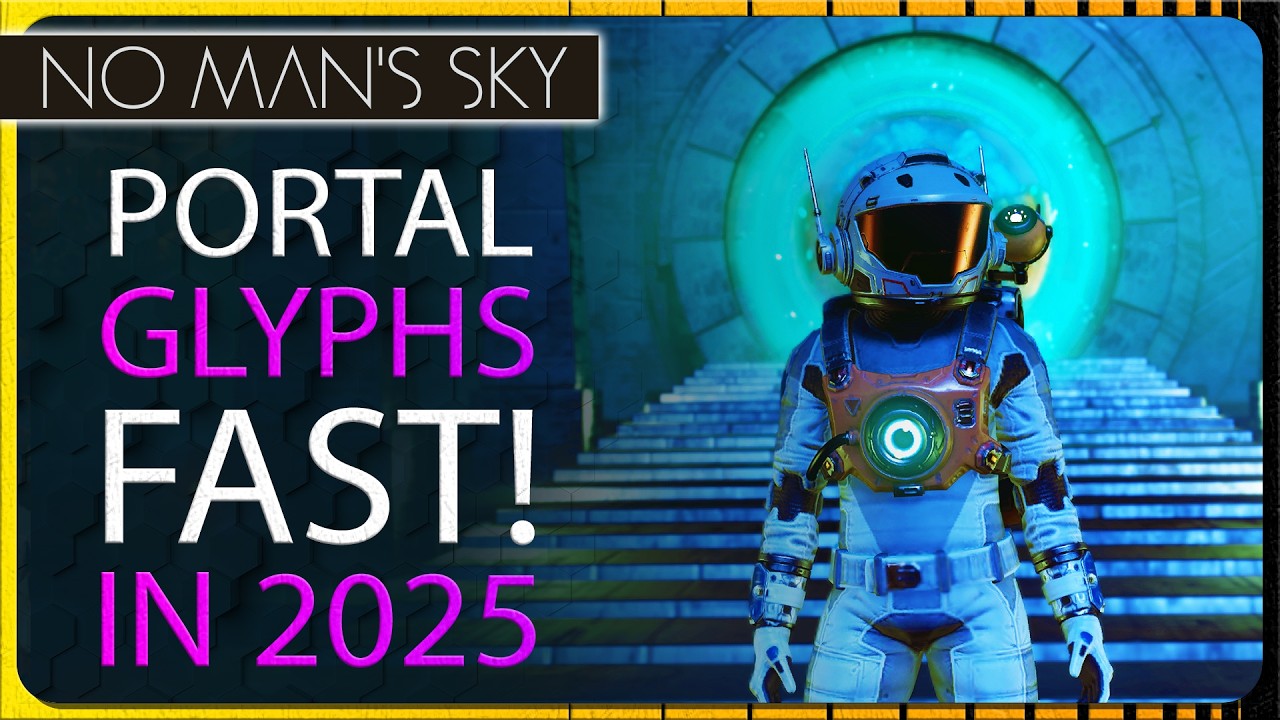 Портальные глифы очень быстрые в 2025 году — Руководство по порталам No Man's Sky — Как найти пор...